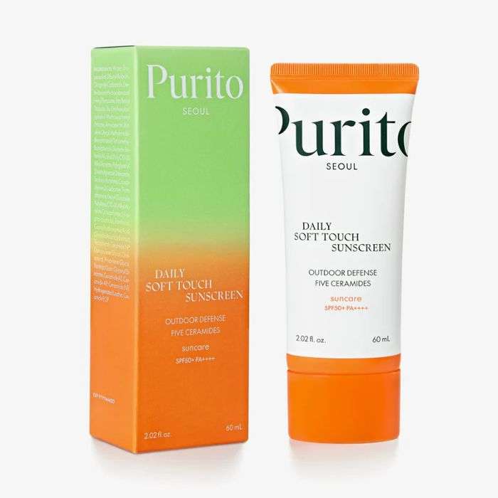 PURITO DAILY SOFT TOUCH SUNSCREEEN SPF 50+ 60 ML