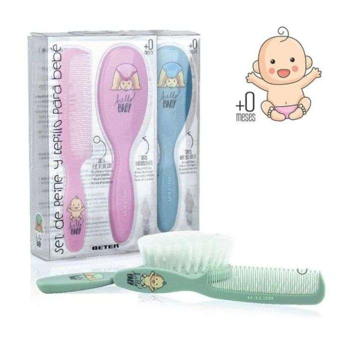 BETER MINICURE BROSSE ET PEIGNE POUR BEBE EXTRA SOFT BETER 0004