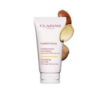 CLARINS PARIS COMFORT SCRUB EXFOLIANT HUILE NOURRISSANT AUX MICROCRYSTALS 50 ML