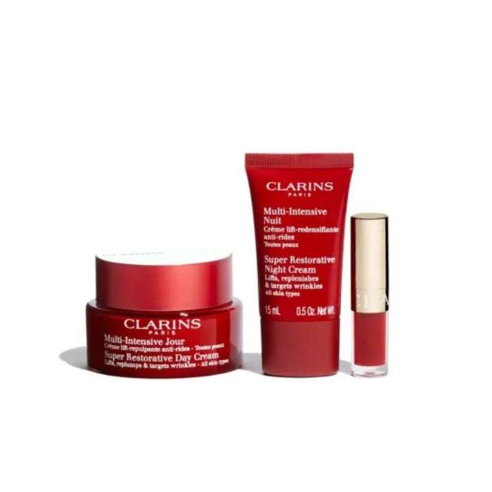 CLARINS COFFRET MES ESSENTIELS ANTI AGE ET DENSITE 