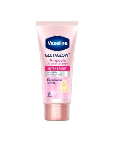 VASELINE GLUTAGLOW AMPOULE DRY SERUM DEODORANT ULTRA BRIGHT 45 ML