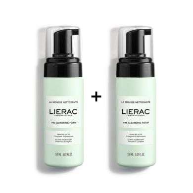 LIERAC DUO MOUSSE NETTOYANTE 150 ML
