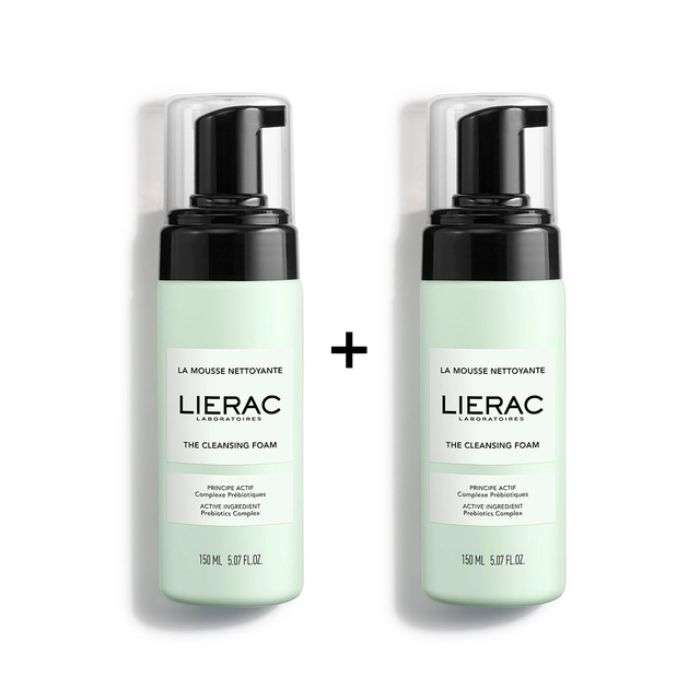 LIERAC DUO MOUSSE NETTOYANTE 150 ML