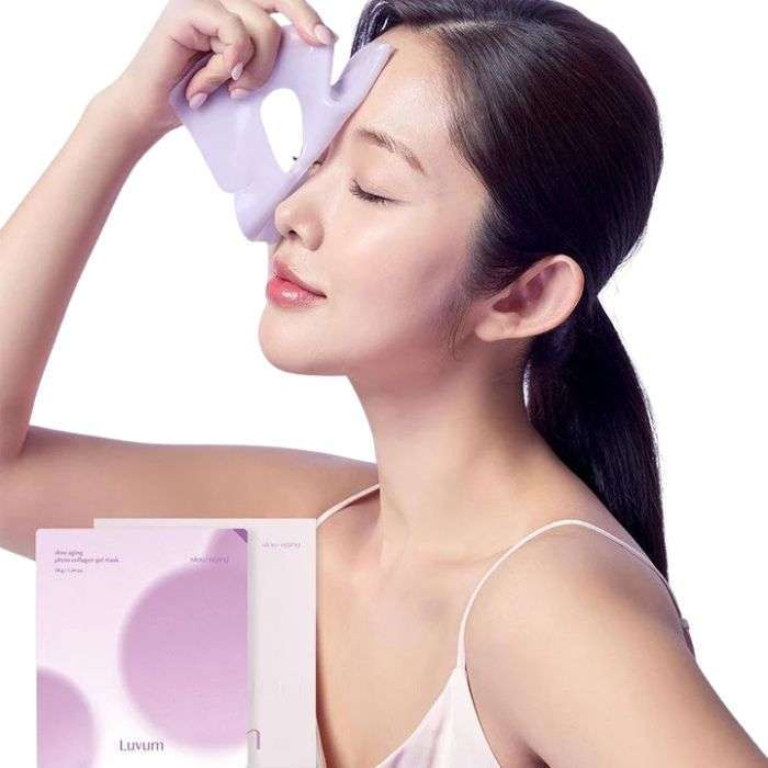 LUVUM SLOW AGING PHYTO COLLAGEN GEL MASK PACK DE 5