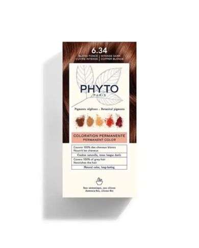 PHYTO COLOR KIT COLORATION 6.34 BLOND FONCE CUIVRE INTENSE