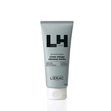 LIERAC HOMME GEL DOUCHE INTEGRALE CORPS VISAGE CHEVEUX BARBE 200 ML