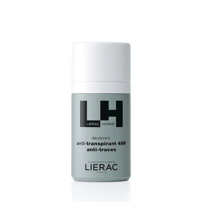 LIERAC HOMME DEODORANT ANTI TRANSPIRANT 48 H ANTI TRACES 50 ML