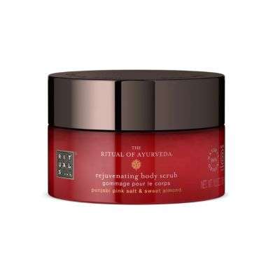 RITUALS THE RITUAL OF AYURVEDA GOMMAGE CORPOREL REGENERANT PUNJABI PINK SALT AND SWEET ALMOND 