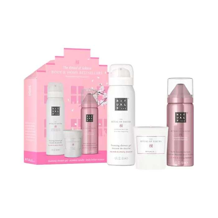 RITUALS COFFRET THE RITUAL OF SAKURA BODY AND HOME BESTSELLERS CORPS ET MAISON 