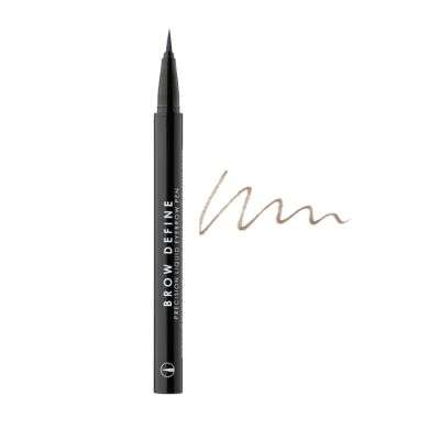 MUA BROW DEFINE PRECISION LIQUID EYEBROW PEN DARK BROWN 