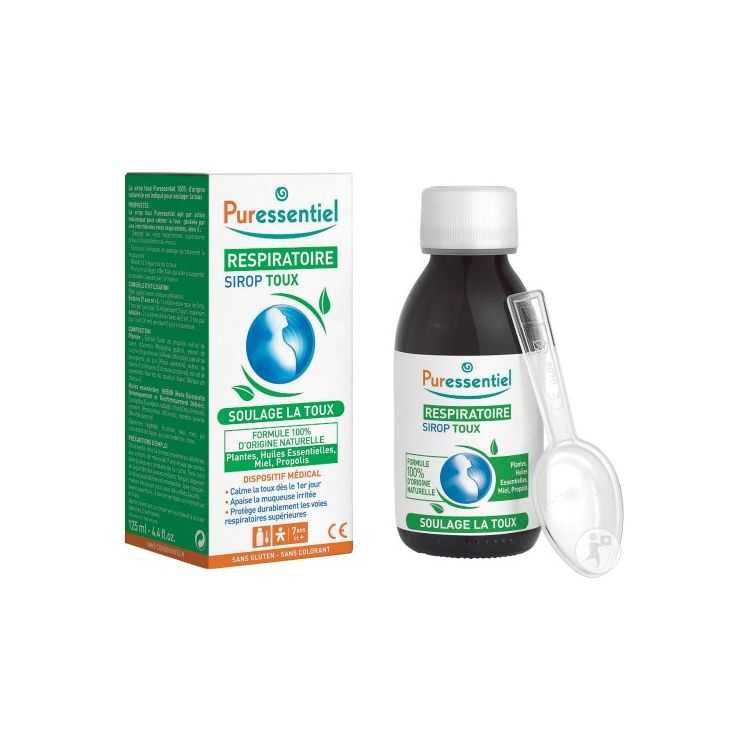 Puressentiel Respiratoire Sirop Toux Flacon De 125 Ml Univers Para Discount Numero 1 De La Parapharmacie Au Maroc