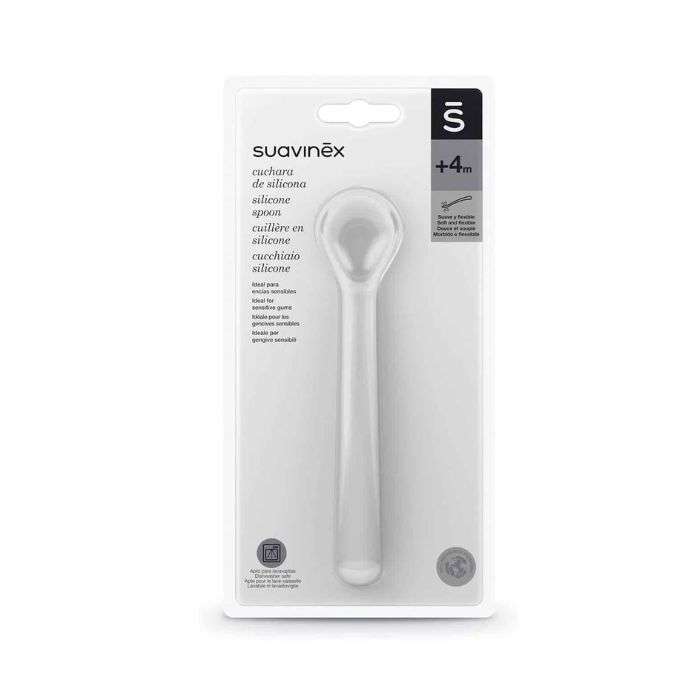 SUAVINEX CUILLERE EN SILICONE +4 M