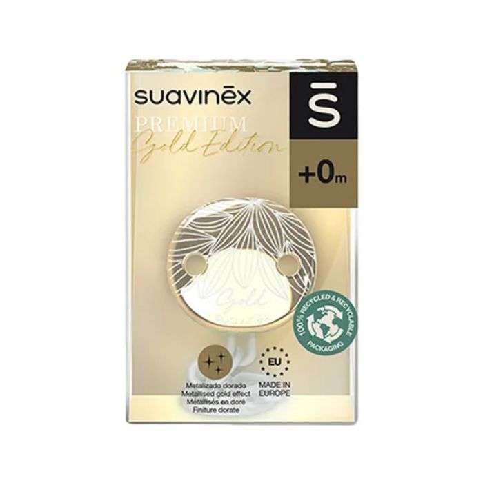 SUAVINEX PREMIUM GOLD EDITION ATTACHE SUCETTE +0M