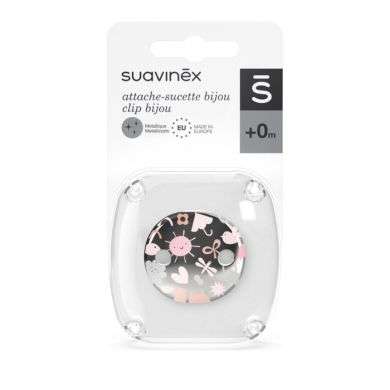SUAVINEX ATTACHE SUCETTE BIJOU +0M