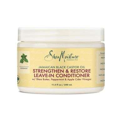 Shea Moisture - Jamaican Black Castor Oil Leave In (Après-shampoing sans rinçage) 340 ML