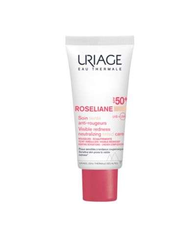 URIAGE ROSELIANE SOIN TEINTEE ANTI ROUGEURS SPF 50 + TEINTE CLAIRE 50 ML