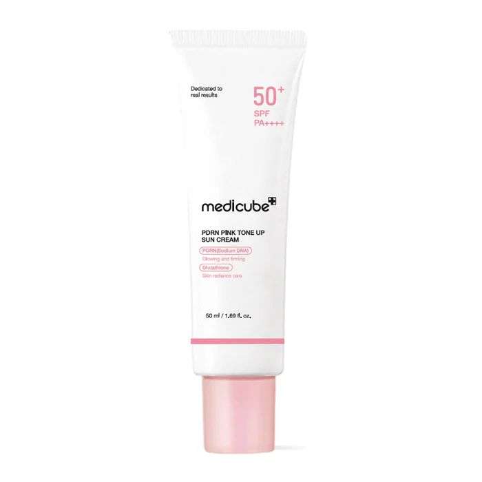MEDICUBE PDRN PINK TONE UP SUN CREAM SPF 50+ PA ++++ 50 ML