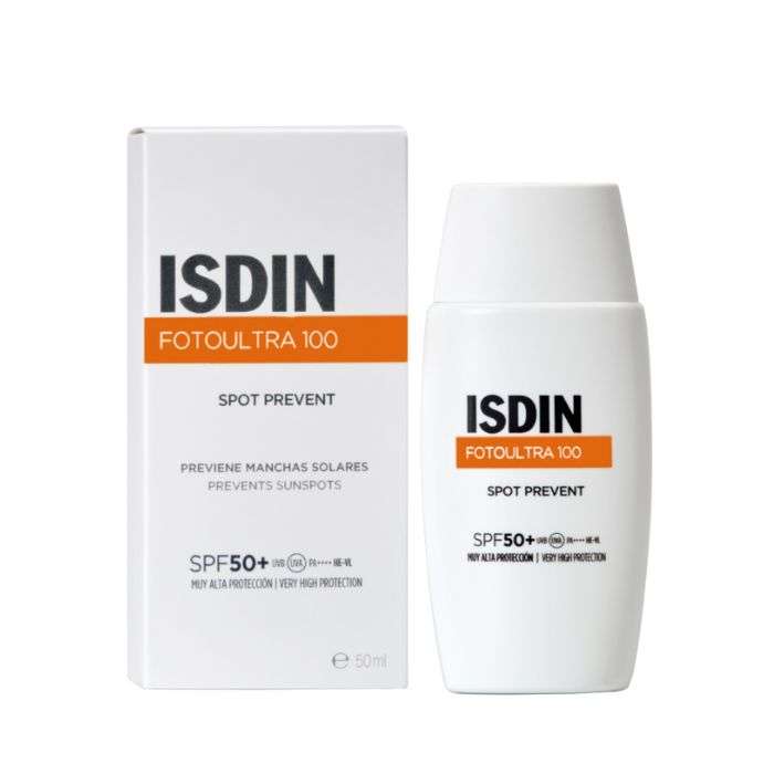ISDIN OFFRE WEB FOTO ULTRA 100 SPOT PREVENT SPF 50+ TROUSSE + HYALURONIC CONCENTRATE 5ML OFFERTS