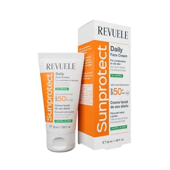 REVUELE SUNPROTECT DAILY FACE CREAM SPF 50+ OIL CONTROL 50 ML