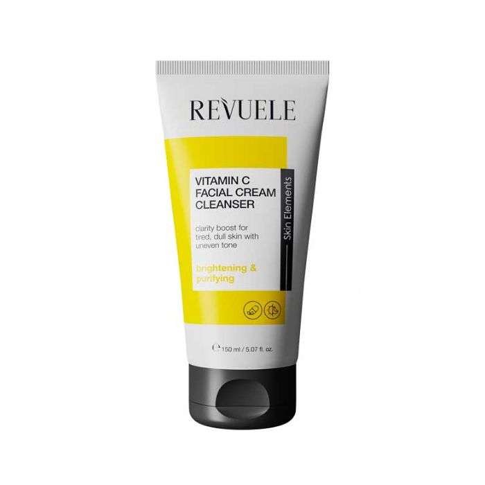 REVUELE CRÈME NETTOYANTE VISAGE À LA VITAMINE C ÉCLAIRCISSANTE ET PURIFIANTE – 150 ML