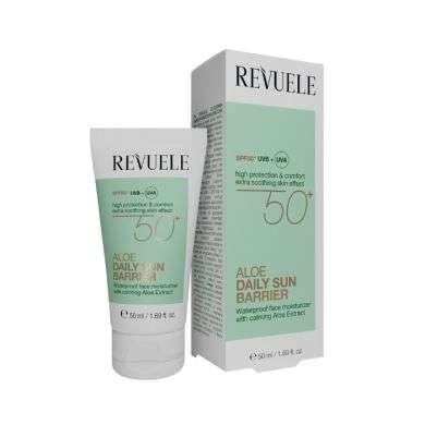 REVUELE ALOE DAILY SUN CREME SOLAIRE SPF50+ 50ML