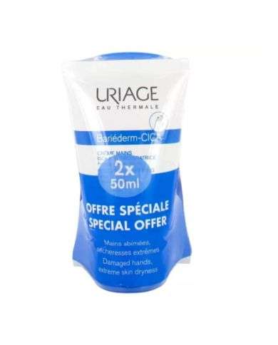 URIAGE OFFRE SPÉCIALE X2  BARIEDERM CICA CREME MAINS 50 ML  