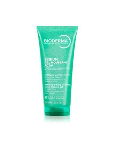 BIODERMA SEBIUM GEL MOUSSANT ACTIF 200 ML