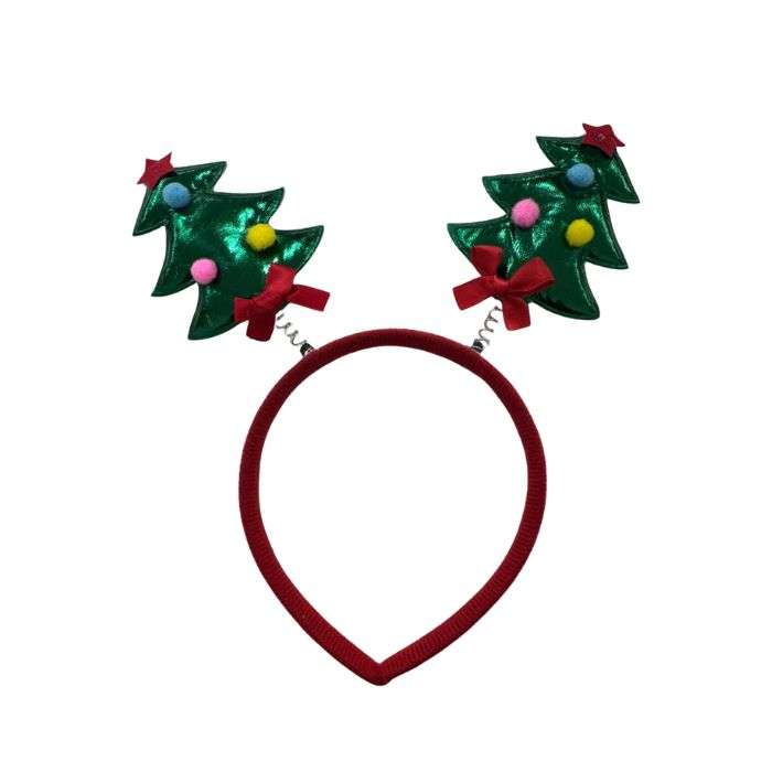 SERRE DE TETE SAPIN DE NOEL