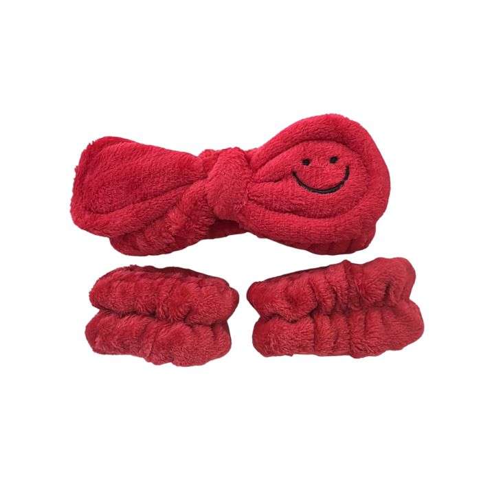 ENSEMBLE BANDEAU DE TETE ET POIGNET MULTICOLORE