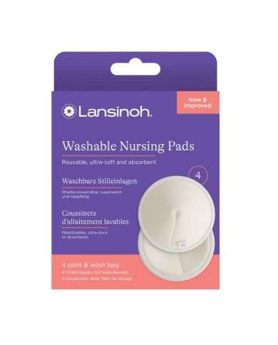 LANSINOH COUSSINETS D'ALLAITEMENT LAVABLES 4