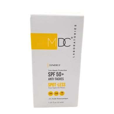 MDC SUNERGY ECRAN SOLAIRE HAUTE PROTECTION SPF 50+ ANTI TACHES 2% TRANEXAMIC ACID 50 ML