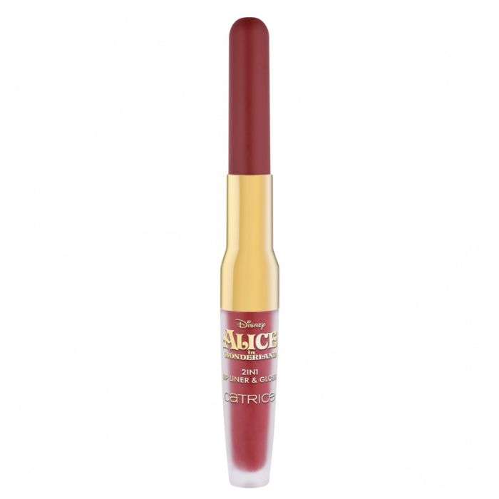 CATRICE DISNEY ALICE IN WONDERLAND 2IN1 LIPLINER ET LIPGLOSS 
