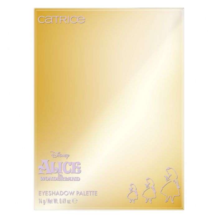 CATRICE DISNEY ALICE IN WONDERLAND PALETTE DE FARDS A PAUPIERES C02 IN A WORLD OF MY OWN
