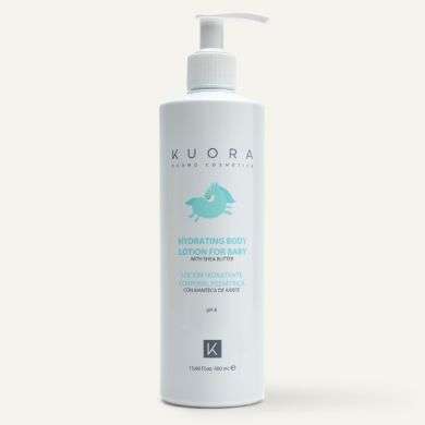 KUORA LOTION HYDRATANTE CORPS POUR BEBES AU BEURRE DE KARITE 400 ML