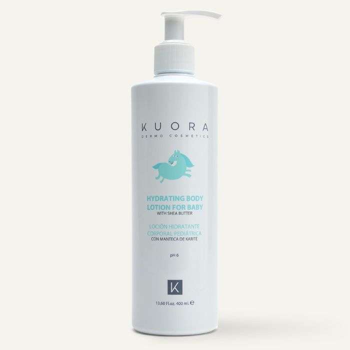 KUORA LOTION HYDRATANTE CORPS POUR BEBES AU BEURRE DE KARITE 400 ML