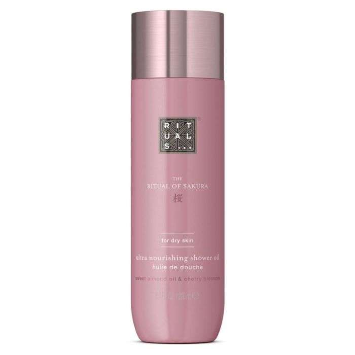 RITUALS THE RITUAL OF SAKURA HUILE DE DOUCHE ULTRA NOURRISSANTE AMANDE DOUCE ET FLEUR DE CERISIER 200 ML