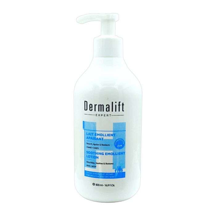 DERMALIFT LAIT EMOLLIENT APAISANT VISAGE ET CORPS 500 ML