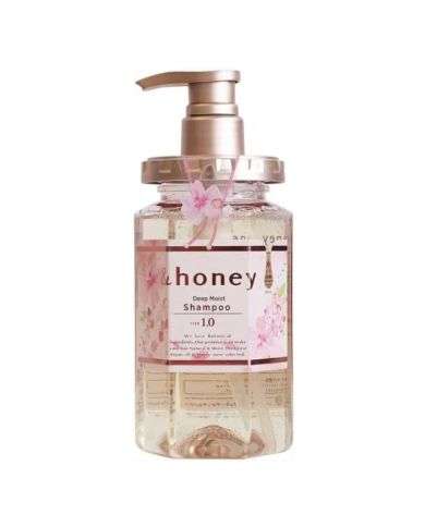 HONEY DEEP MOIST CHERRY BLOSSOM SHAMPOO ARGAN AND HONEY STEP 1.0 440 ML