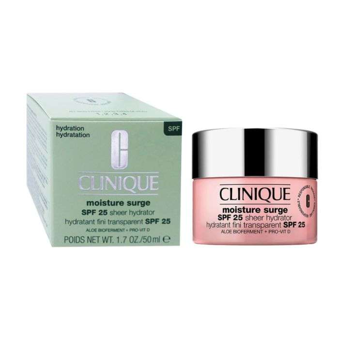 CLINIQUE MOISTURE SURGE SPF 25 HYDRATANT FINI TRANSPARENT 50 ML