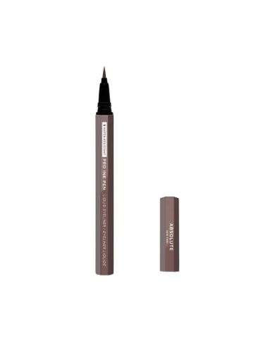 ABSOLUTE NEW YORK EYELINER LIQUIDE WATERPROOF 03 MARRON FONCE