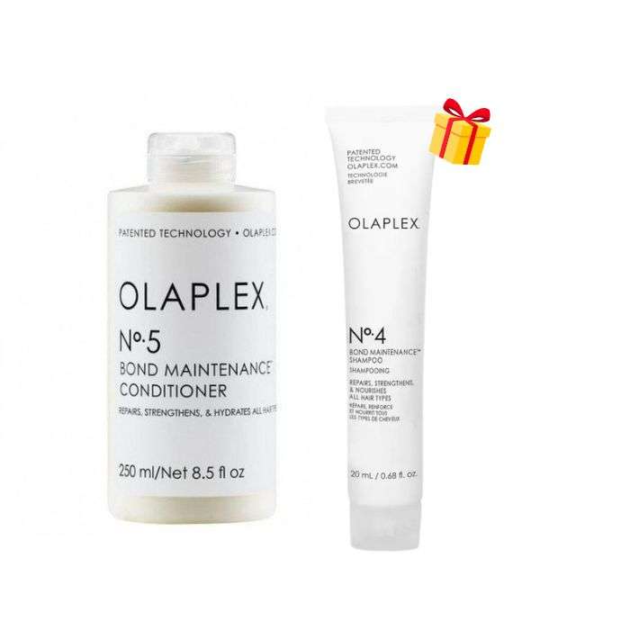 OLAPLEX OFFRE BOND MAINTENANCE N 5 APRES SHAMPOOING 250 ML + N4 SHAMPOO 20ML OFFERT