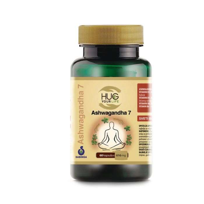 HUG ASHWAGANDHA7 616MG 60 GELULES