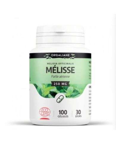 GPH ORGALIANE MELISSE FEUILLE 100 GELULES