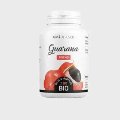 GPH DIFFUSION GUARANA TONIQUE 300 MG 200 GELULES 