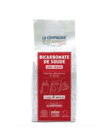 LA COMPAGNIE DU BICARBONATE BICARBONATE DE SOUDRE GROS GRAINS LINGE ET MAISON 1KG