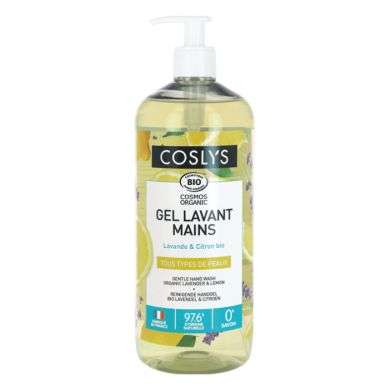 COSLYS GEL LAVANT MAINS LAVANDE ET CITRON BIO 1L
