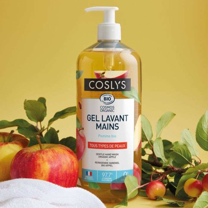 COSLYS GEL LAVANT MAINS POMME BIO 1L