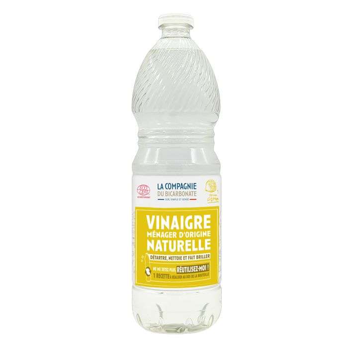 LA COMPAGNIE DU BICARBONATE VINAIGRE MENAGER ORIGINE NATURELLE 1L CITRON