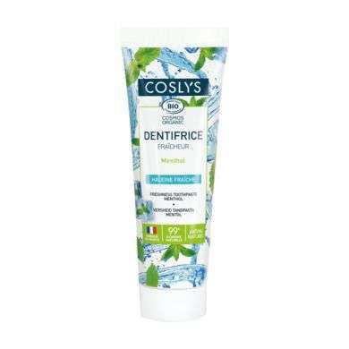 COSLYS DENTIFRICE FRAICHEUR MENTHOL HALEINE FRAICHE 100 G
