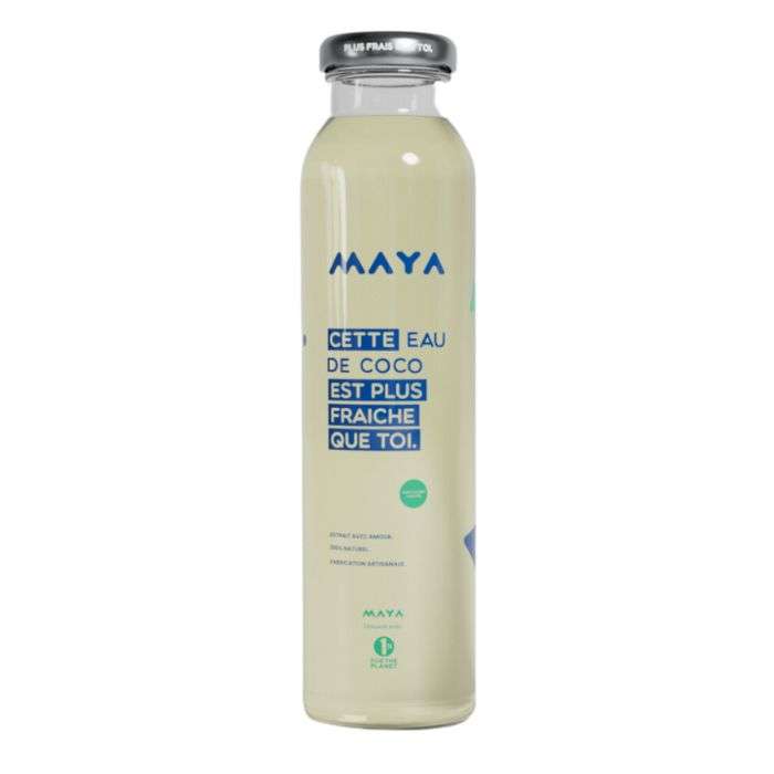 MAYA EAU DE COCO SANS SUCRE AJOUTES 100% NATURELLE 310ML